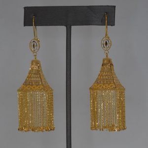 21K Long Earring