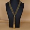 21K Shale Necklace
