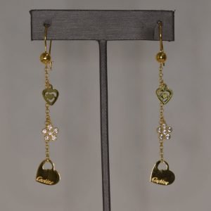21K Long Earring