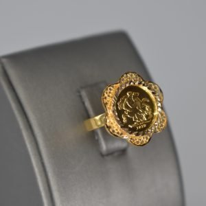 21K Coin Rings