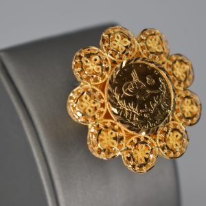 21K Coin Rings