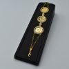 21K Coin Bracelet