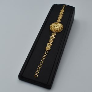21K Coin Bracelet