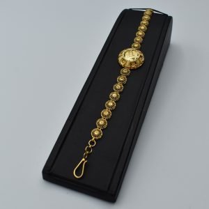 21K Coin Bracelet