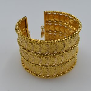 21K Coin Bracelet
