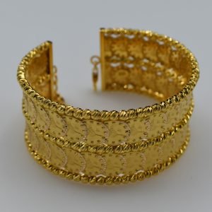 21K Coin Bracelet