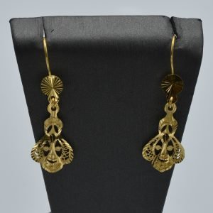 21K Long Earring