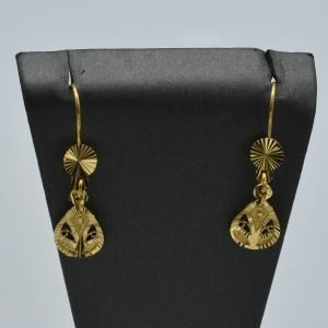 21K Long Earring
