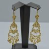 21K Long Earring