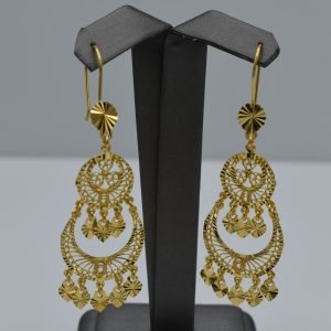 21K Long Earring