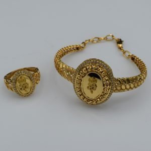 21K Gold Bangle Set