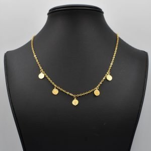 21K Coin Necklace