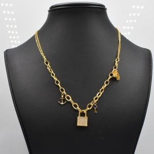 21K Short Necklace