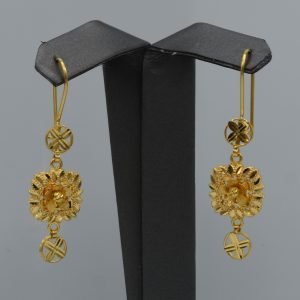 21K Long Earring