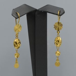 21K Long Earring