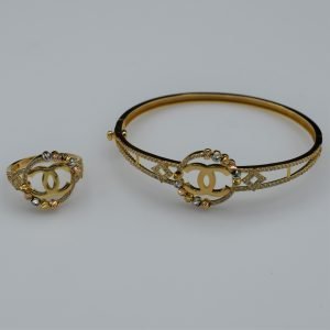 21K Gold Bangle Set