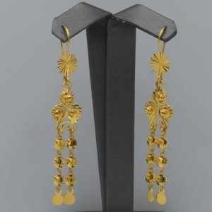21K Long Earring
